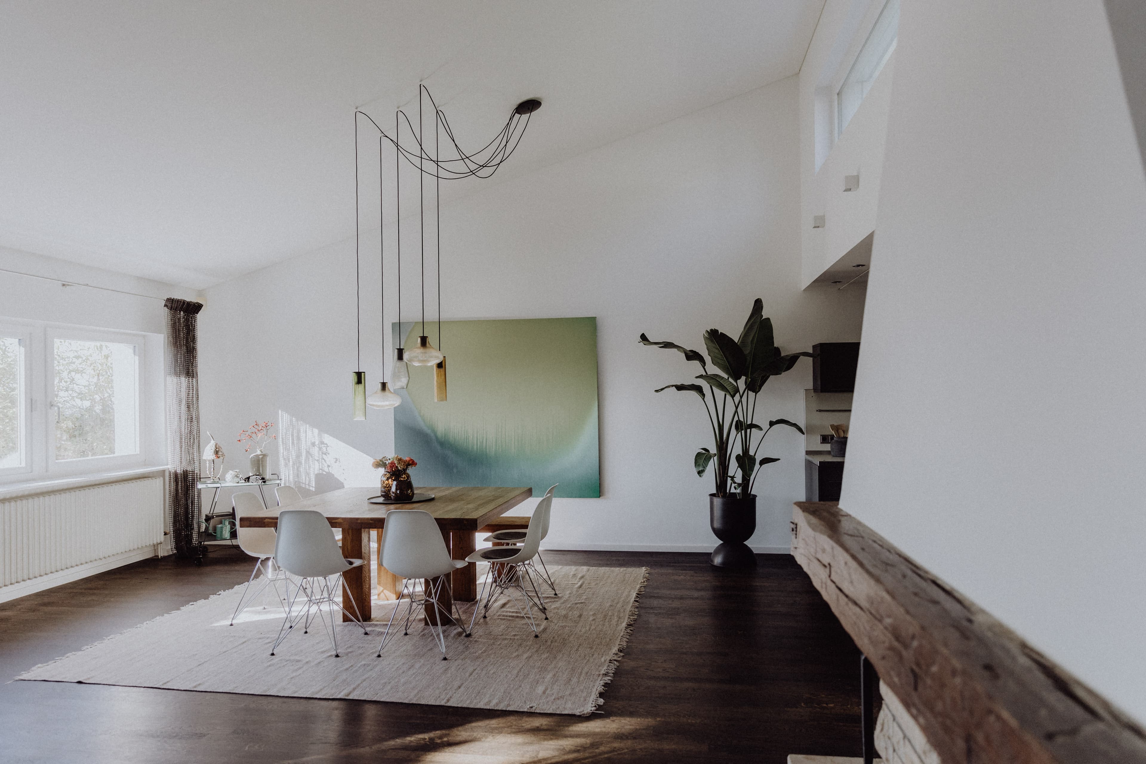 Detached house in high altitude