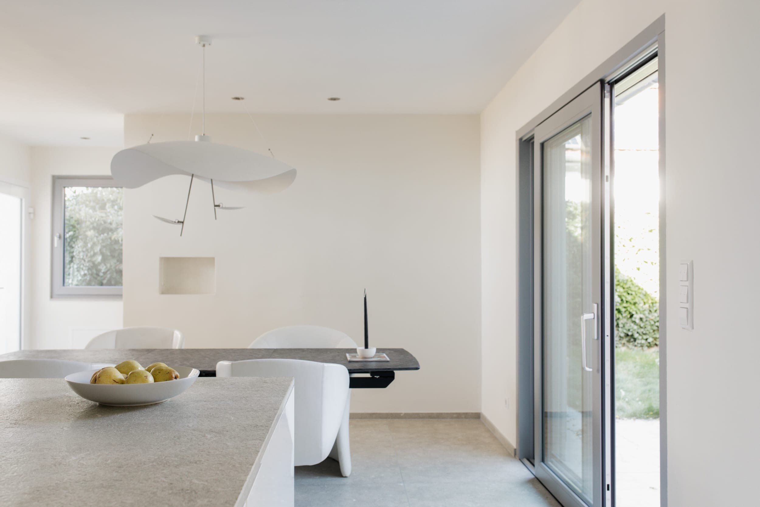 Split-level semi-detached house